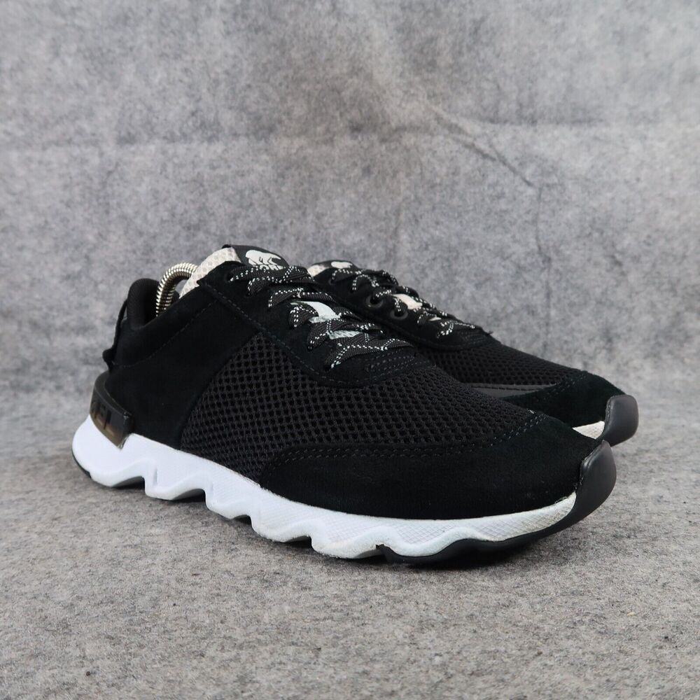 Sorel Shoes Womens 8.5 Sneakers Kinetic Lifestyle Athletic Trainers Black Casual